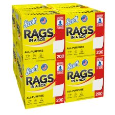 Scott Shop Towels In A Box - 350 Count, Strong & Durable Wipes For Any Job