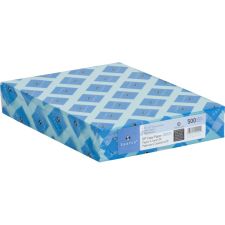 Blue Script Printer Paper Sparco Color Multi-Use Printer & Copy Paper, Blue, Letter (8.5