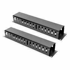 What Is Finger Rack Rocstor 2U Horizontal Finger Duct Rack Cable Management Panel with ...