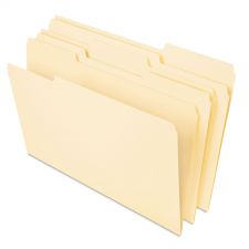 Deluxe Heavyweight File Foldes, 1/3-Cut Tabs: Assoted