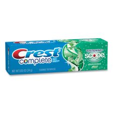 Toothpaste Scope Rectangular Prism Crest Complete Whitening Toothpaste + Scope, Minty Fresh, 0.85 oz Tube ...
