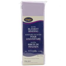 Wrights 2 Dove Gray Blanket Binding, 4.75 yd Polyester Sewing Trim