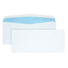 Quality Park #10 Business Envelopes, Security, Gummed Seal, White, Box ...