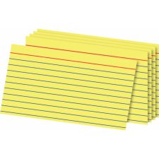 Ruled Index Cards, 3