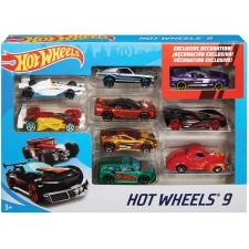 Hotwheels セット19 2019 Hot Wheels Gift Pack 9 Exclusive Decoration Vehicles X6999