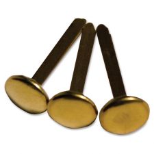 Gem Office Products Round Head Solid Brass Fasteners | OfficeSupply.com