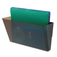 Stackable Wall File System Deflecto Single Compartment Letter Size Stackable Wall File, Smoke ...
