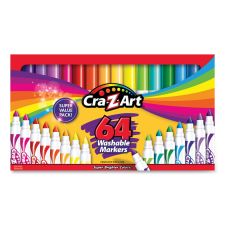 Marker COMP20 ② 2 PACKS CRA-Z-ART 20CT WASHABLE MARKERS PESTEL,CLASSIC,NEON,BRIGHT
