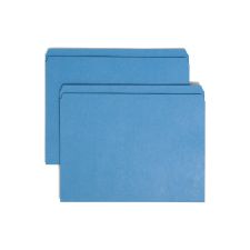 Carteira De Poliéster Premium Para Arquivo | Tamanho Carta | Azul Marinho | Smead