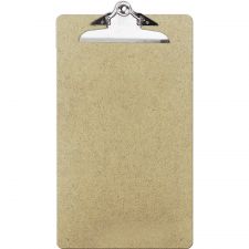 OIC 100% Recycled Hardboard Clipboard, Legal Size, 9