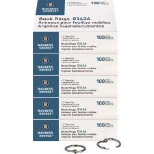 Business Source Standard Book Rings | OfficeSupply.com