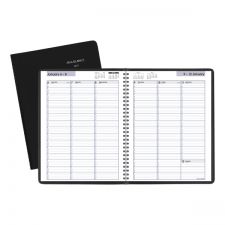 AT-A-GLANCE DayMinder Weekly Appointment Book/Planner, 8" x 11", Black ...
