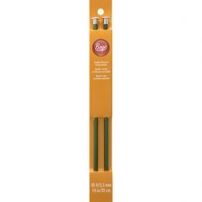 Boye Single Point Aluminum Knitting Needles 10" | OfficeSupply.com