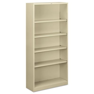 HONS72ABCL - HON Brigade 5-Shelf Metal Bookcase HONS72ABCL - HON Brigade 5-Shelf Metal Bookcase