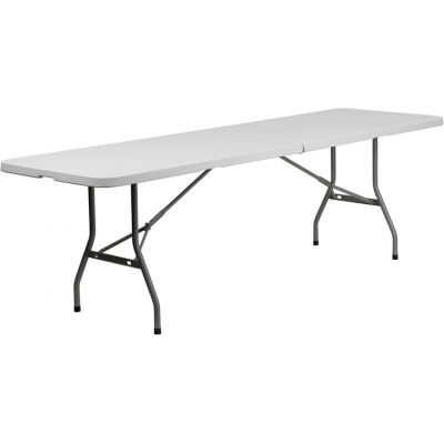FHFRB3096FHGG - Flash Furniture White Plastic folding table FHFRB3096FHGG - Flash Furniture White Plastic folding table