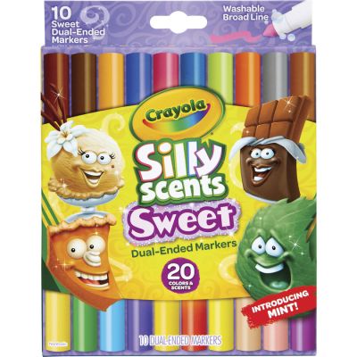 Crayola Silly Scents Sweet Dual-Ended Markers | OfficeSupply.com