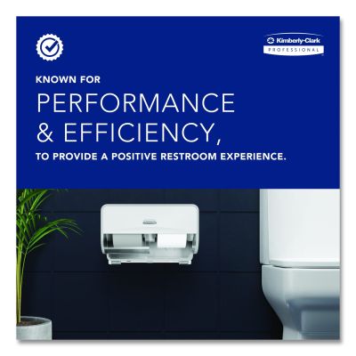 Kimberly-Clark Professional* JRT Jr. Escort Jumbo Bathroom Tissue
