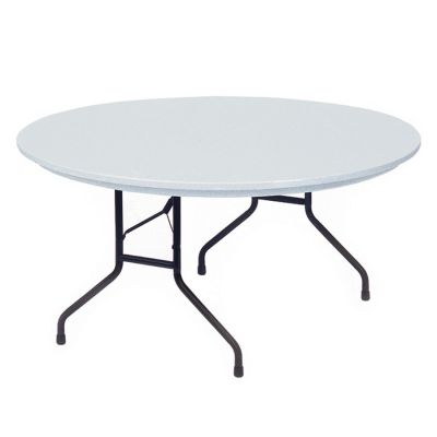 CRLRX60R23 - Correll Blow-Molded Tamper Resistant Round Folding Table CRLRX60R23 - Correll Blow-Molded Tamper Resistant Round Folding Table