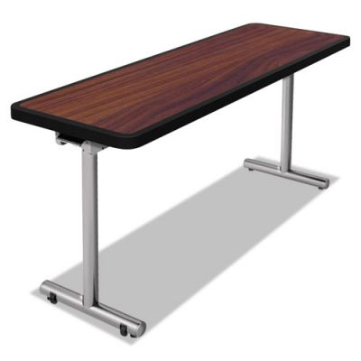 PHLAR2472W - Nomad by Palmer Hamilton aero Mobile Folding Table; 72 x 24 x 29; Walnut