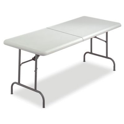 ICE65453 - Iceberg IndestrucTable Too Rectangular Bi-Fold Folding Table ICE65453 - Iceberg IndestrucTable Too Rectangular Bi-Fold Folding Table