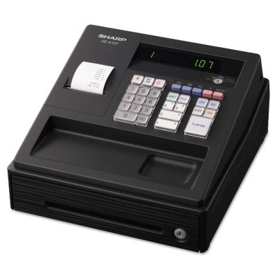SHARP 電子レジスター XE-A107 Sharp XE A107 Cash Register, Drum Printer, 80 Lookups, 4 Clerks