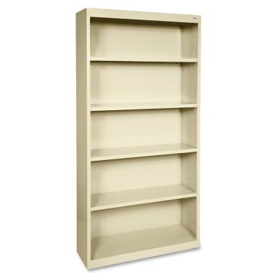 LLR41290 - Lorell Fortress Series 6-Shelf Steel Bookcase