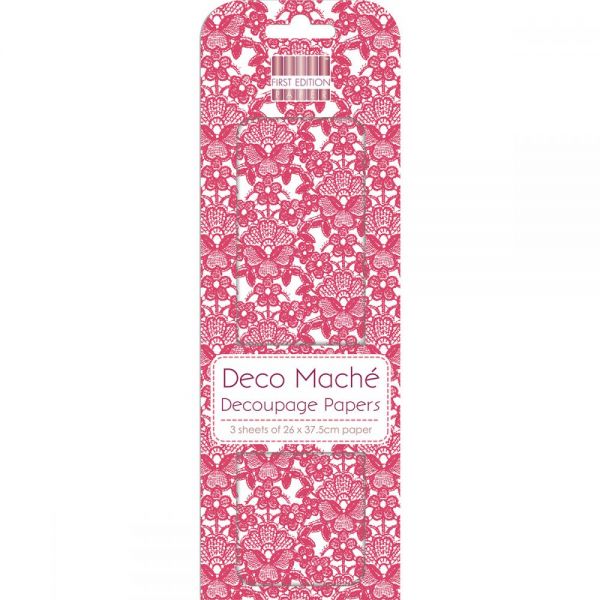 NOTM425885 Deco Mache Paper 10.25"X14.75" 3/Pkg