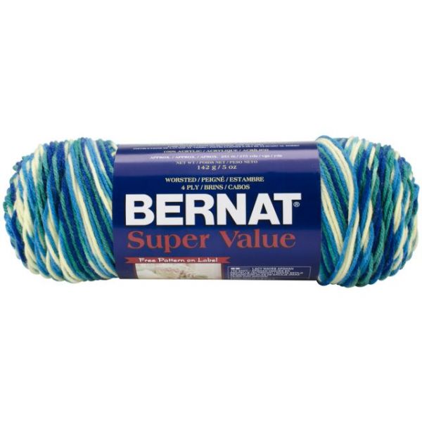 NOTM061526 Bernat Super Value Yarn - Whirlpool