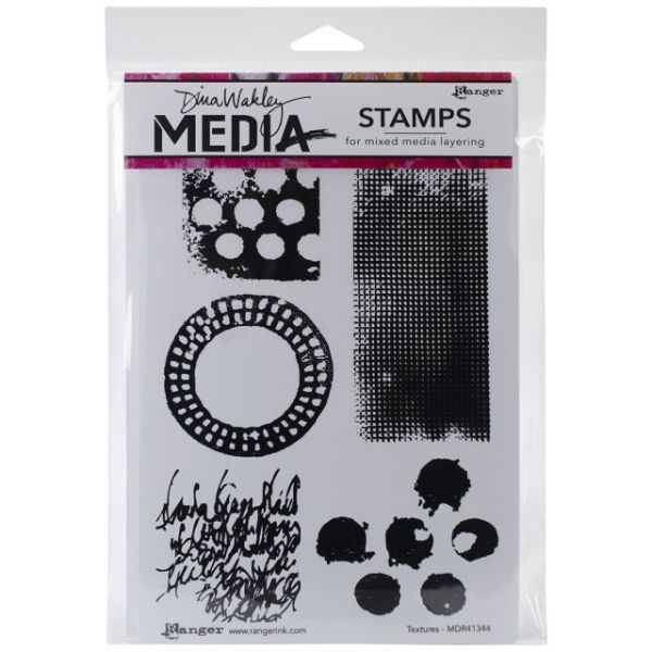 NOTM360300 Dina Wakley Media Cling Stamps 6"X9"