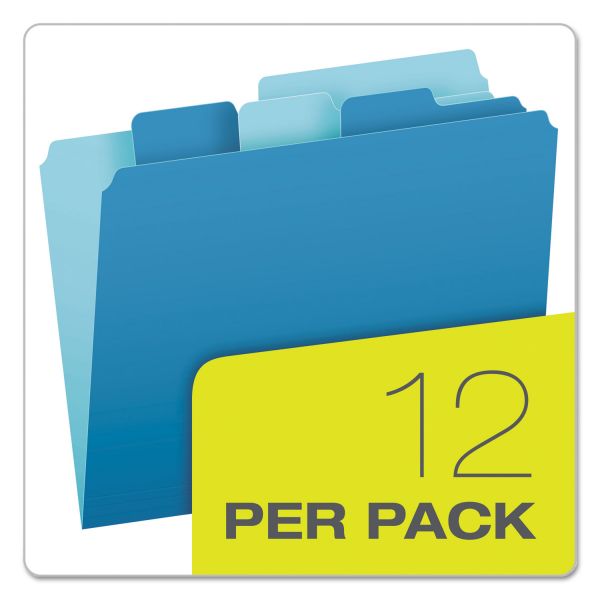 Pendaflex Divide It Up File Folder, 1/2-Cut Tabs: Assorted, Letter Size ...