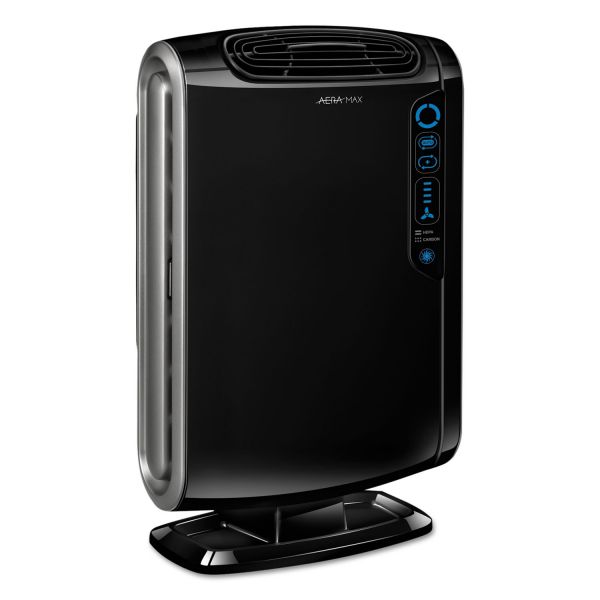 FEL9286101 AeraMax Air Purifiers, HEPA and Carbon Filtration, 200-400 sq ft Room Capacity, Black