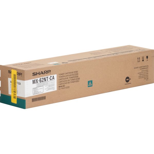 SHRMX62NTCA Sharp MX62NTCA Original Toner Cartridge