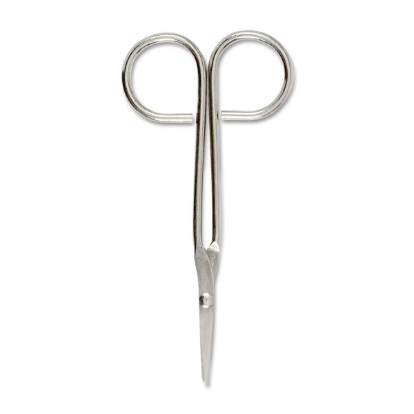FAOFAE6004 First Aid Only SmartCompliance First-Aid Scissors, 4 1/2" Long, Nickel Plated