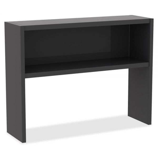 LLR79172 Lorell Charcoal Steel Desk Series Stack-on Hutch