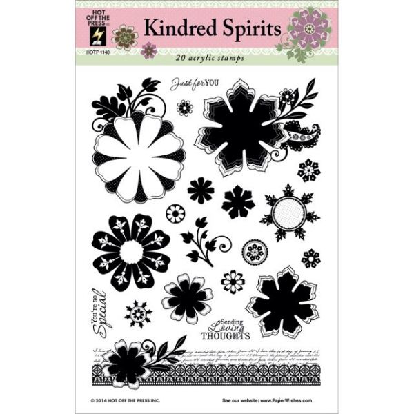 NOTM369838 Hot Off The Press Acrylic Stamps 6"X8" Sheet
