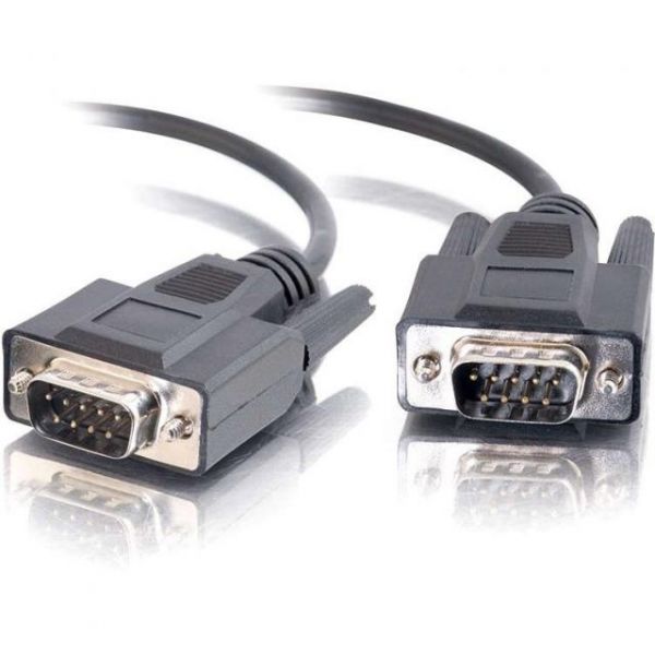 SYNX2529149 C2G 6ft DB9 M/M Cable - Black