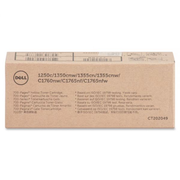 DLLJ95NM Dell Yellow Toner Cartridge