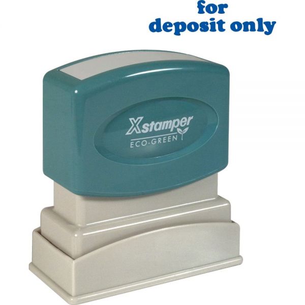 XST1333 Xstamper "for deposit only" Title Stamp