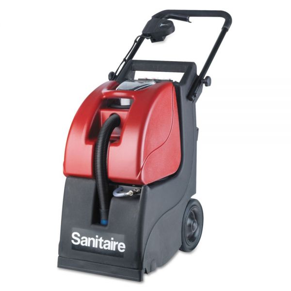 EUR6092A Electrolux Sanitaire Butler 3-Gallon Carpet Extractor 6092A, 3.5 gal Tank, Red/Black, 35 ft Cord