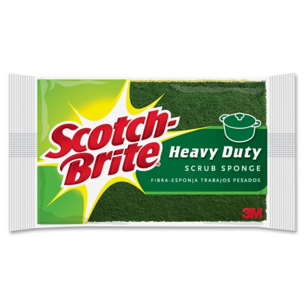 MMM420CT Scotch-Brite -Brite Heavy-Duty Scrub Sponges