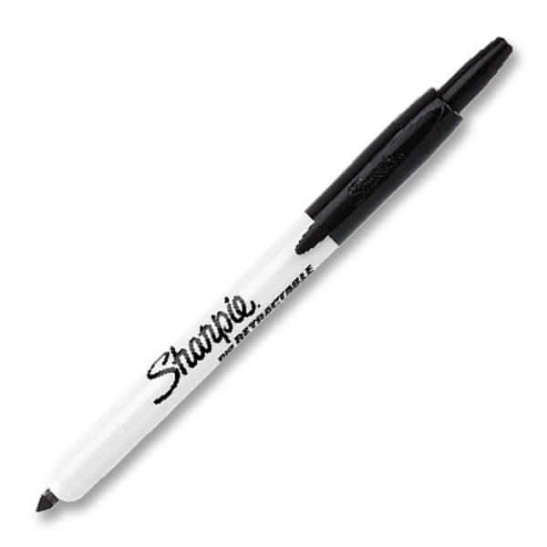 SAN36701 Sharpie Retractable Fine Point Permanent Marker