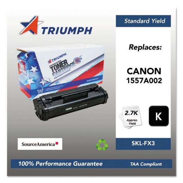 SKLFX3 Triumph 751000NSH0129 Remanufactured 1557A002BA (FX-3) Toner, Black