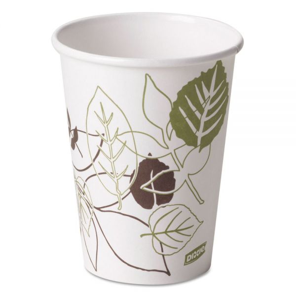 DXE2342PATHPK Dixie Pathways Paper Hot Cups, 12oz, 50/Pack