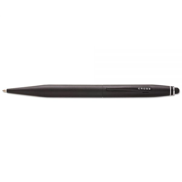 CROAT06521 Cross Tech 2 Stylus and Ballpoint Pen, Black Barrel, Black Ink, Medium