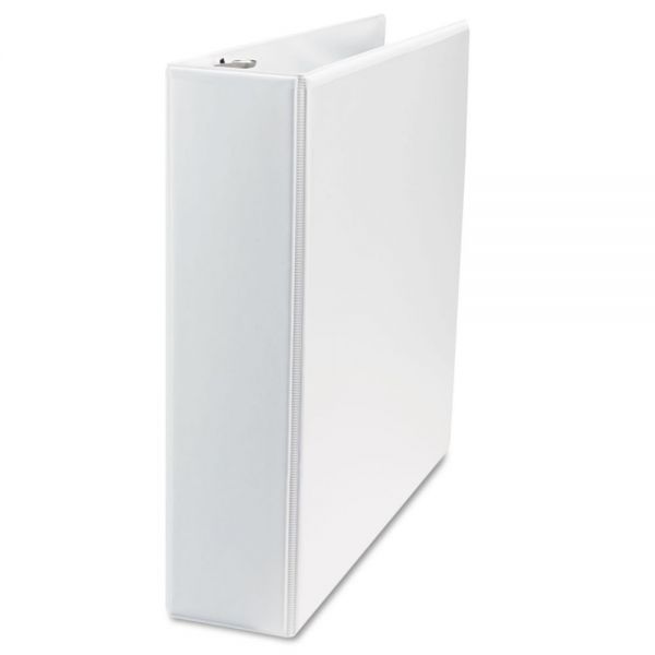 UNV20746 Universal Economy 3-Ring View Binder, 2" Capacity, Slant-Ring, White