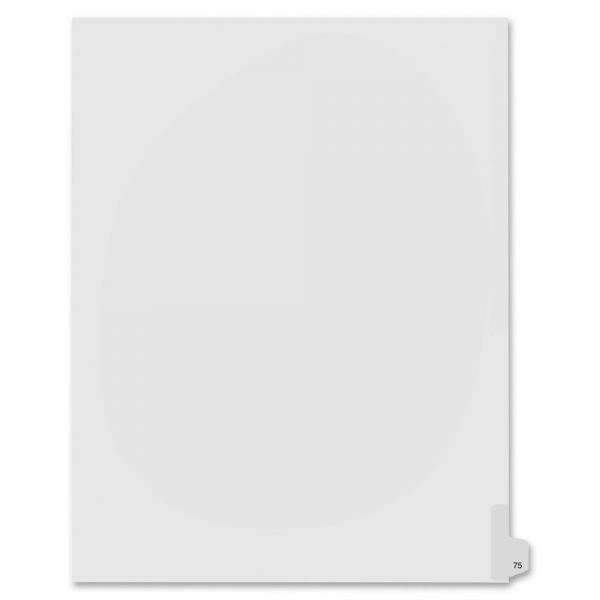 KLF91075 Kleer-Fax 90000 Series Side-Tab Legal Index Dividers