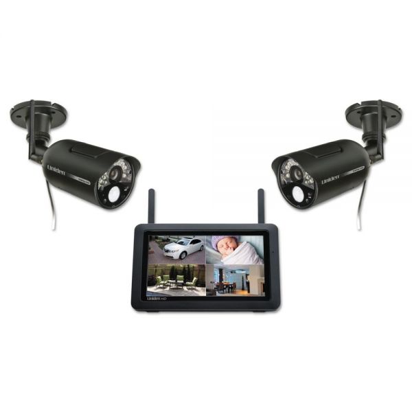 UNDUDR777HD Uniden UDR777HD 1080p Home Security and Video Monitoring System with Two Cameras