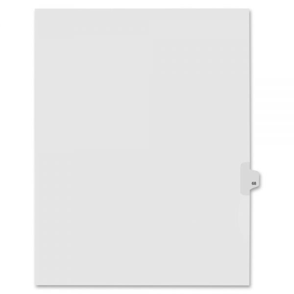 KLF91068 Kleer-Fax 90000 Series Side-Tab Legal Index Dividers