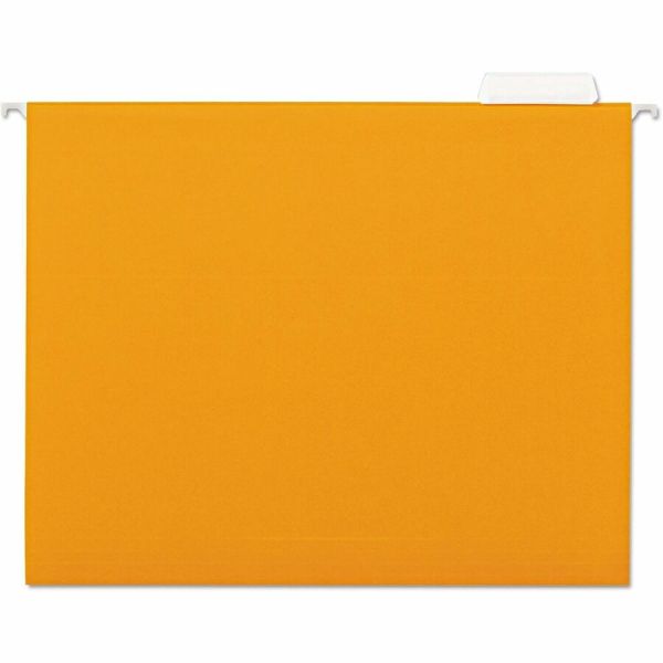 Universal Deluxe Bright Color Hanging File Folders, Letter Size, 1/5 ...