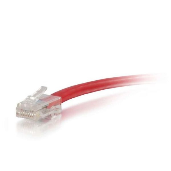 SYNX3592362 1ft Cat6 Non-Booted Unshielded (UTP) Network Patch Cable - Red